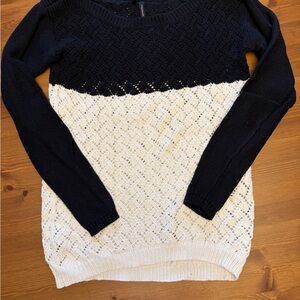 Black and White Women's Sweater